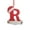 R, variant on Xiwaer Christmas Tree Decoration Pendant Personalized Christmas 26 Letter Ornaments A