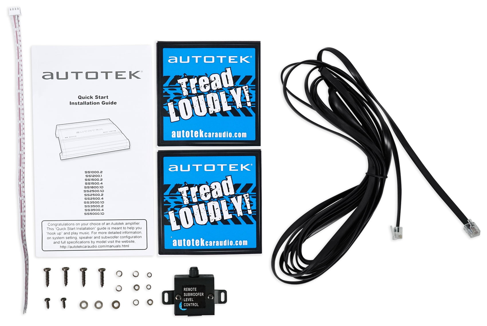 Autotek SS3500.2 Super Sport 3500W RMS 2-Channel Car Power Audio Amplifier Amp 