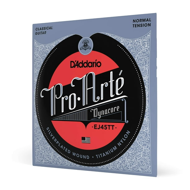 Cuerdas para guitarra clásica D'Addario Pro-Arte EJ45TT Dynacore