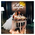 thumbnail image 4 of Letrero De Neón Will You Marry Me Con Luz LED Regulable, Para Propuestas De Matrimonio, Fiestas De Compromiso Y Decoración De Pared 40cmx25.5cm, 4 of 7