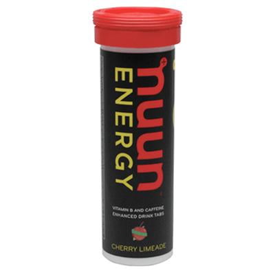 Energy Cherry - Nuun Energy Electrolyte Tablets, Cherry Limeaid, 10 Ct, Pack of 8