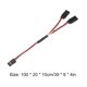 thumbnail image 4 of Cable de extensión servo de 150/200/300/500 mm, caucho de seguridad de 30 núcleos para avión RC Hugtrwg Para estrenar, 4 of 8