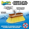 thumbnail image 3 of STAR BRITE Synthetic Wood Brush - Soft - Yellow 040170, 3 of 5