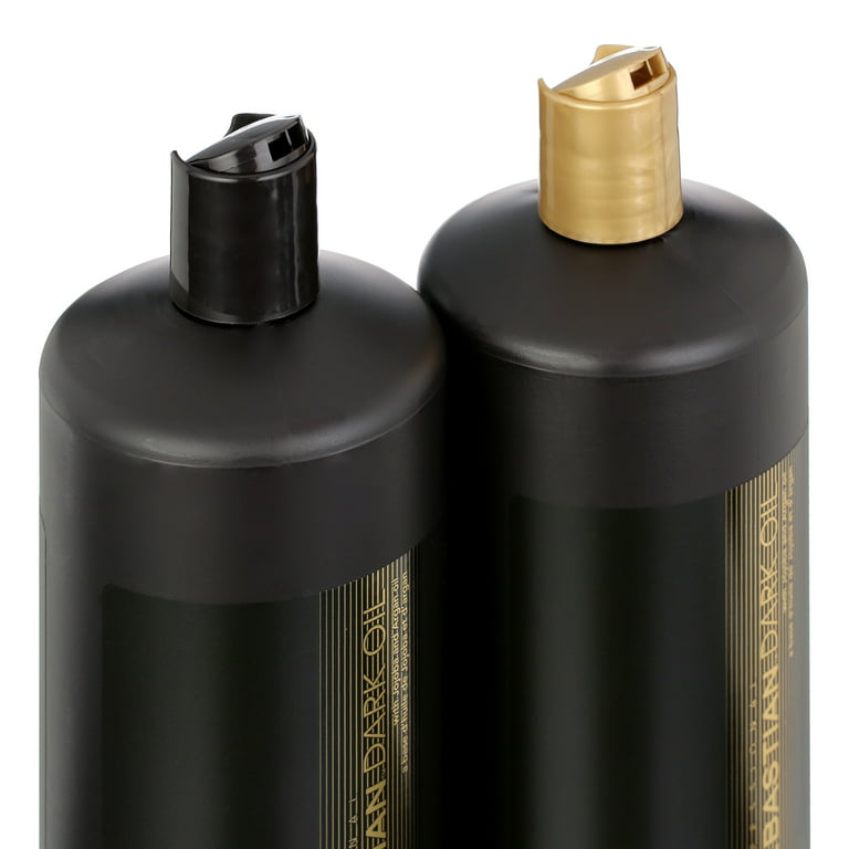 Sebastian Professional Dark Oil Lightweight Shampoo & Conditioner Set  Infused With Jojoba & Argan Oil