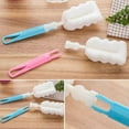 thumbnail image 2 of 3 Pack Long Handle Sponge Bottle Brush Cleaner Set for Baby Bottles Mugs-3-, 2 of 8