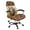 Aztec Tribal Horse Sunflower, variant on Xixirimido Camouflage Print Office Chair Covers, Stretch Computer Boss Chair Cover with Button High Back Chair Slipcover Anti-Dust Rotating Chair Cover for Home Office, Large