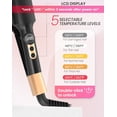 thumbnail image 5 of Mini Hair Waver for Short Hair with 0.4-Inch Ceramic Barrels, Travel Crimper, Small, 5 of 8
