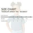 thumbnail image 3 of BELLA + CANVAS Toddler Jersey Short Sleeve T-Shirts Craft and DIY Cotton Tee (Black, 3T), 3 of 7