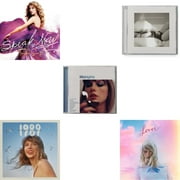 Speak Now & 1989 (Taylor's Version) & Midnights (X) (Moonstone Blue CD) & Tortured Poets Department (X) (Manuscript- Bonus Track) & Lover