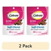 (2 pack) Caltrate Bone Health 600+D3 Chocolate Calcium Soft Chews, 60 Ct