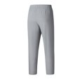 thumbnail image 4 of AHTJRT Mens Lightweight Cotton Sweatpants Casual Jogger Style High Waist Tapered Pants with Pockets Gray M, 4 of 4