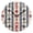 Black, variant on Round Clock Gold Clock 9.84*9.84 Inch Round Art Clock Decorative Clock Creative Clock Dual-Purpose Clock Wall Clock Clock Fashion Decoration Finnish Pattern