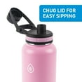 thumbnail image 5 of Thermoflask 40oz Stainless Steel Chug Water Bottle, Strawberry, 5 of 5