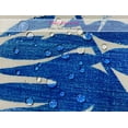 thumbnail image 4 of FBTS Prime 18x18 inch Square Blue Leaves Outdoor Throw Pillows with Inserts, 2 Packs, 4 of 8