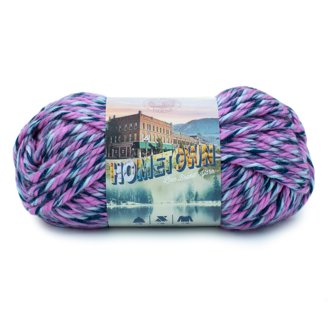 Lion Brand Hometown Bonus Bundle Yarn - Super Bulky Acrylic, 10oz Skein, Oakland Black