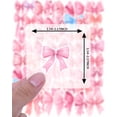 thumbnail image 5 of 35pcs-50pcs Cute Ribbon Stickers Pink Bow Stickers Fun Stationery Stickers for Luggage Laptop Suitcase, 5 of 8