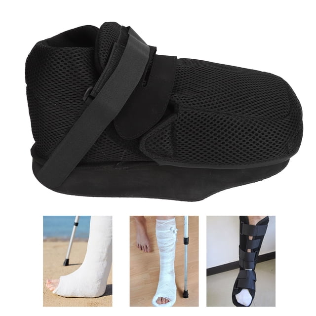Zapato PostOperatorio Para Fractura de Pie Con Punta Rota para Hombres y Mujeres, Zapato para Caminar Con Punta Cuadrada Ajustable, RECUPERA DE DADAS AGRIETADOS,