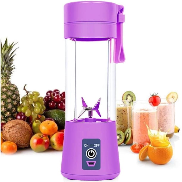 Licuadora Personal Portátil De 14 Onzas – Batidora De Viaje Con Vaso Para Batidos Y Jugos