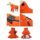 thumbnail image 4 of Mono disfraz de pierna para perros, abrigos impermeables para perros con cremallera y hebilla de nailon, para perros grandes, pequeños y medianos Rojo Verde, 4 of 5