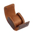 thumbnail image 1 of Estuche de viaje para relojes, caja de almacenamiento ligera para hombres y mujeres, estuche enrollable para relojes, organizador de cuero sintético Soltero, 1 of 6