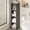 Iron-gray, variant on YQ JENMW 2-Tier Bookcase,Narrow Bookshelf Storage Organizer for Small Spaces,Bedroom,Office,White