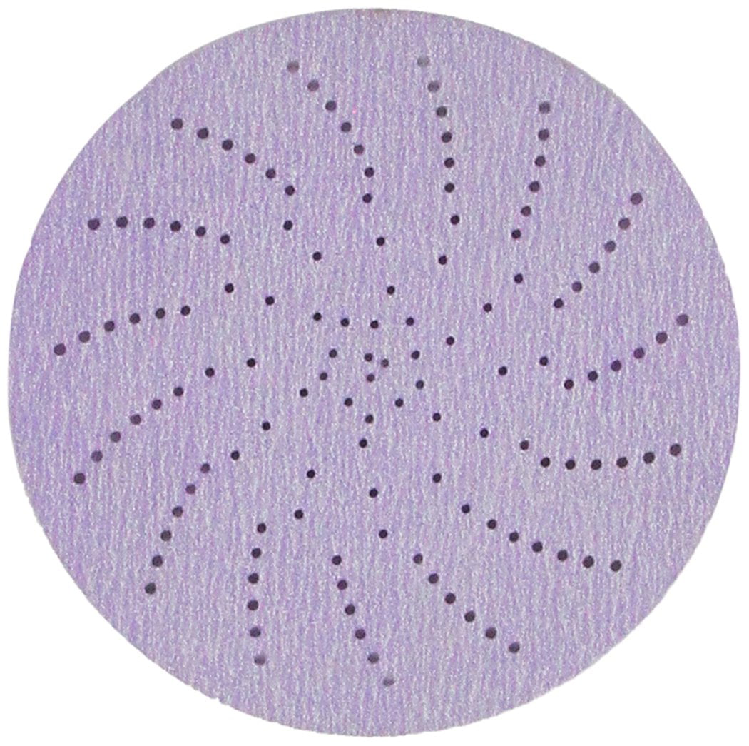 3m 3M-30473 Purple Clean Sanding Hookit Disc, 30473, 5 In, P400, 50 ...
