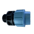 thumbnail image 2 of Adaptador de conector rápido macho/hembra de plástico, conectores de tubería de agua, piezas de tubería Macho 32 mm Zulema adaptador de manguera, 2 of 4