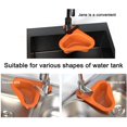 thumbnail image 3 of SHAR Thickened Triangle Sink Rack (Yellow), Swan Shaped Sink Strainer Basket, Kitchen Drainer Storage Rack for Fruits, Vegetables, Garbage, Leftovers, 3 of 5