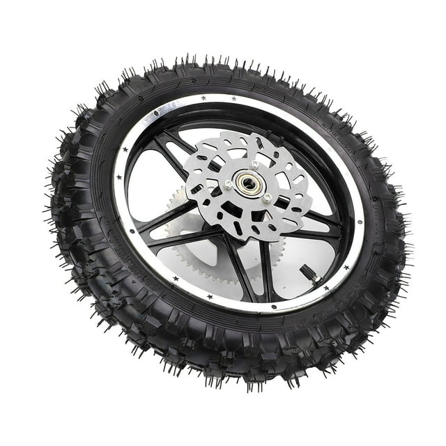 Dirt Bike Rear Wheel,Dirt Bike Rear Wheel Pit Bike Rear Wheel Assembly Dirt Bike Rim Tire Assembly State-of-the-Art Design