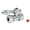 Chrome, variant on Kingston Brass CC44155 1/2-Inch FIP x 1/2-Inch or 7/16-Inch Slip Joint Quarter-Turn Straight Shut-Off Valve in Oil Rubbed Bronze