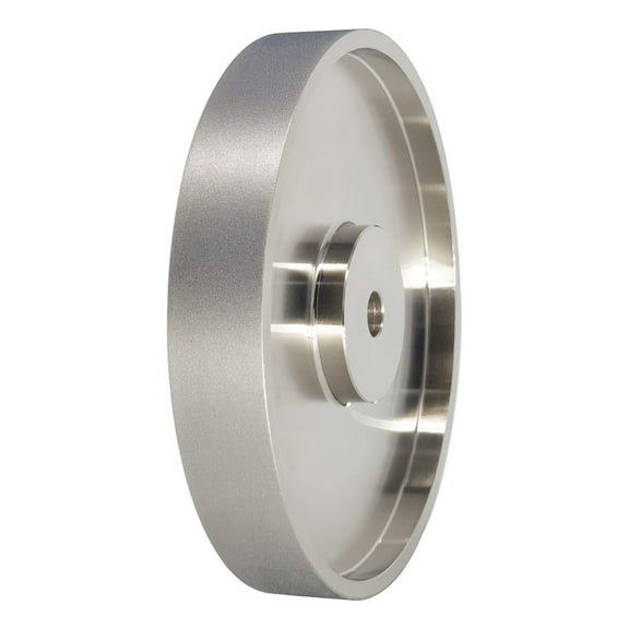 CBN Grinding Wheel, 6" Diameter x 1" Width with Shaft