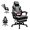 Grey, variant on Gaming Chairs for Adults, Computer Chair with Footrest and High Back, Big and Tall Gamer Chair's with Massage Lumbar Support, 360° Swivel Height Adjustable Gaming Chair, Grey
