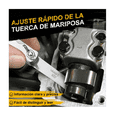 thumbnail image 4 of Calibrador De Bujias Y Punterías, 32 Hojas 0.04 - 0.88 mm Calibrador de Torque Herramientas para Mecánico Medidor Malubero Plateado, 4 of 5