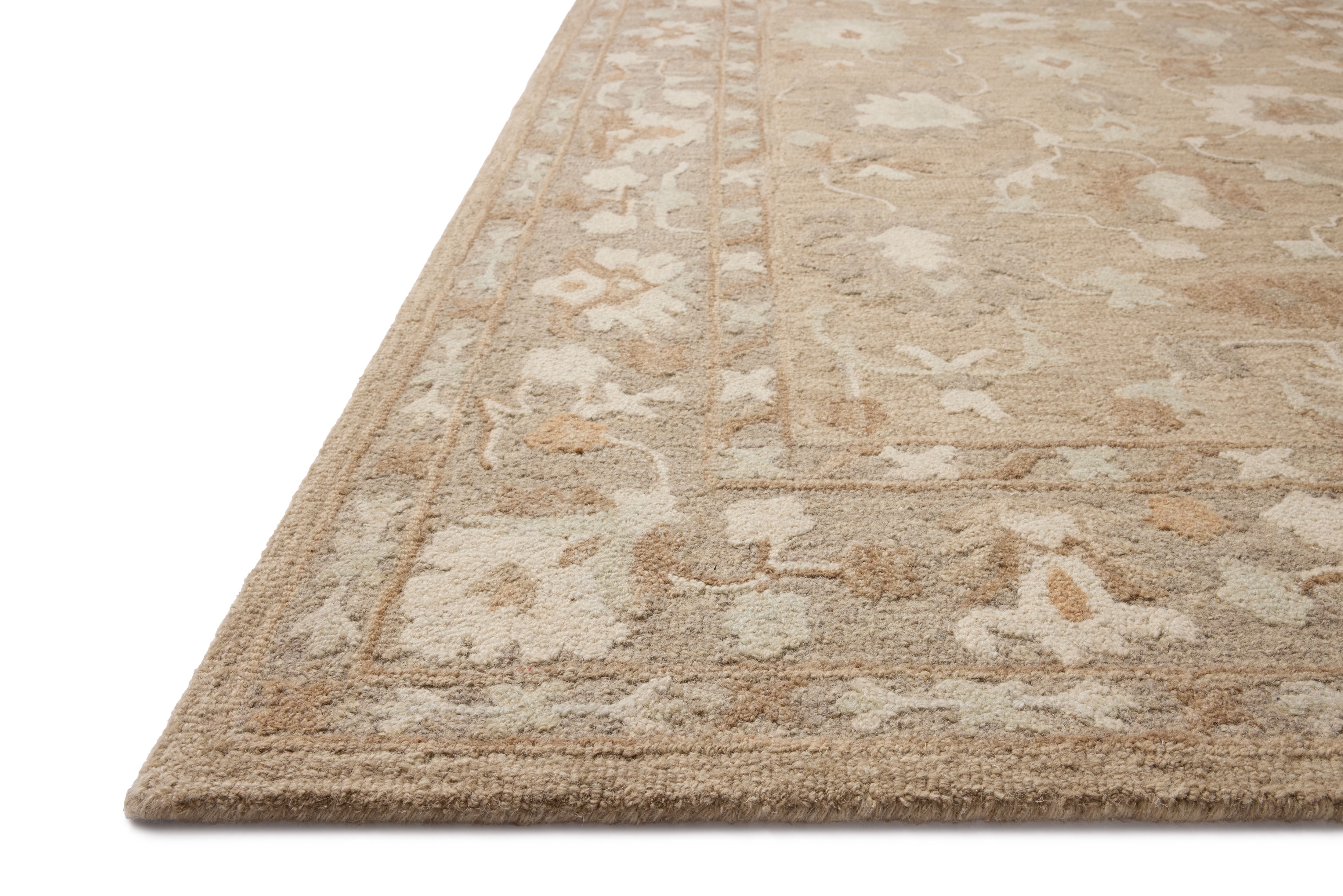 Chris Loves Julia x Loloi Dorothea Khaki / Dove 9'-3" x 13' Area Rug