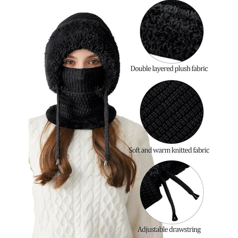 3-in-1 Winter Balaclava, 3 in 1 Beanie Hat, Choosemuc  display picture 3