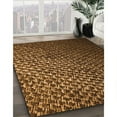 thumbnail image 3 of Ahgly Company Machine Washable Indoor Square Transitional Orange Area Rugs, 4' Square, 3 of 7