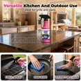 thumbnail image 4 of Cleaner and Degreaser, Fast-Acting Heavy- Duty Grill Degreaser Spray, Highly Effective at Removing Grease Oil for Grills, Stovetops & Pans, 4 of 8