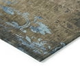 thumbnail image 3 of Addison Rugs Chantille Indoor/Outdoor Transitional Floral Taupe Machine Washable Rectangle Rug, 2'6" x 3'10", 3 of 7