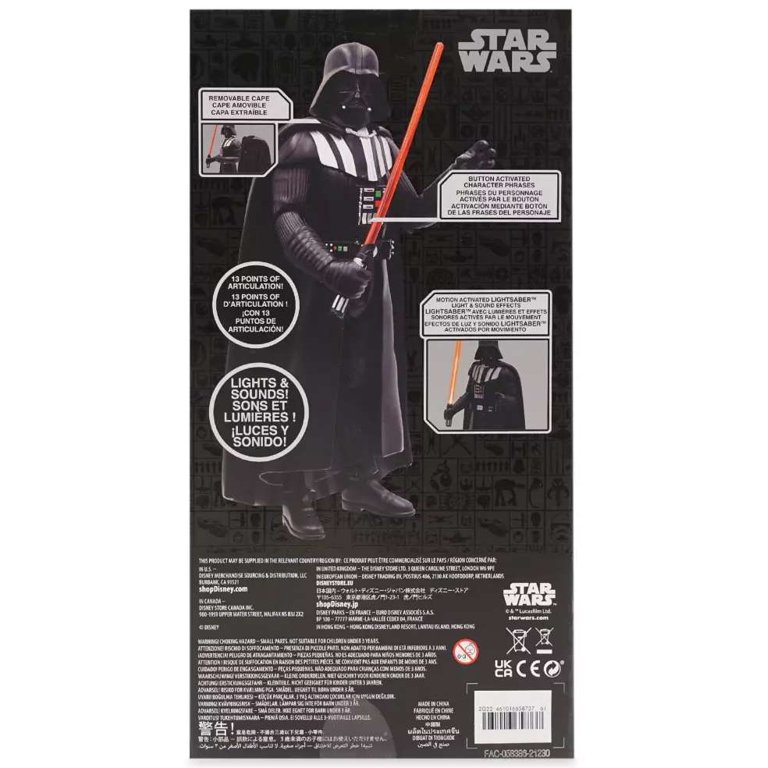 Star Wars Power Force Darth Vader Talking Action Figure with