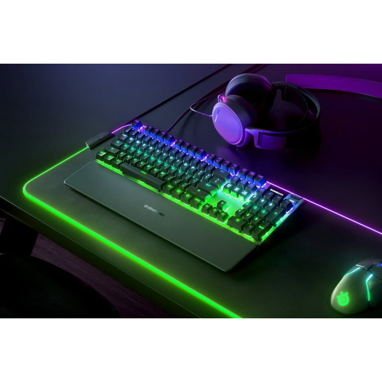 SteelSeries Apex Pro Mechanical Gaming Keyboard + Rival 710 Gaming Mouse