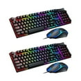thumbnail image 4 of US 1-2 Set of Gaming Keyboard and Mouse Combo RGB LED Backlight Ergonomic TF200, 4 of 12