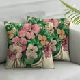 thumbnail image 2 of Nawypu Happy St. Patrick's Day Decorative Throw Pillow Covers  Lucky Charm Blessed Pink Shamrock Clover Outdoor Pillowcase, Mason Jar Irish Holiday Cushion Case Home Decor&nbsp;2pc, 2 of 6