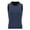 Blue, variant on QRIC Sauna Slimming Vest Body Shaper for Men Waist Trainer Hot Sweat Suit Workout Shapewear Neoprene Compression Shapers Tank Top Thermal Shirt