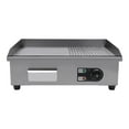 thumbnail image 4 of 1600w 22" Electric Tabletop Griddle Flat Top Grill Hot Plate for Camping, 4 of 18