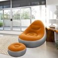 thumbnail image 6 of Comefolife Inflatable Bean Bag Chairs for Adult Blow up Chairs Inflatable Lazy Sofa Folding Portable Inflatable Chair for Movie Outdoor Room Bedroom Reading Camping, 6 of 10