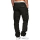 thumbnail image 4 of Pantalones cargo para hombre, pantalones informales para senderismo - Algodón, múltiples bolsillos, corte holgado, 4 of 4