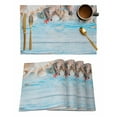 thumbnail image 2 of Summer Shell Starfish Wooden Board Table Runner Wedding Decor Table Runner Home Dining Coffee Table Decor Tablecloth, 2 of 6