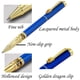 thumbnail image 3 of Bolígrafo VentDepot diseño de dragon BlueGoldB 1Pza 0.5mm Punta Azul/Oro 1 Tinta Negra, 3 of 3