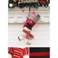 thumbnail image 2 of Bolsa de calcetines de felpa 3D Sunnimix Calcetín navideño 01 02, 2 of 8