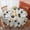 Pioneer Flower Floral-2, variant on Pioneer Flower Floral Print Pattern Round Tablecloth 60 X 60 Inch, Wrinkle Resistant Wipeable Table Cloth for Kitchen Dining Picnic Patio Party